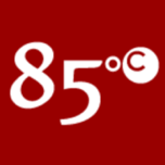 85°C logo