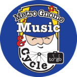 Metro Gnome Music & Cycling logo