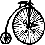 The Penny Farthing logo