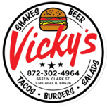 Vicky's Cafe logo